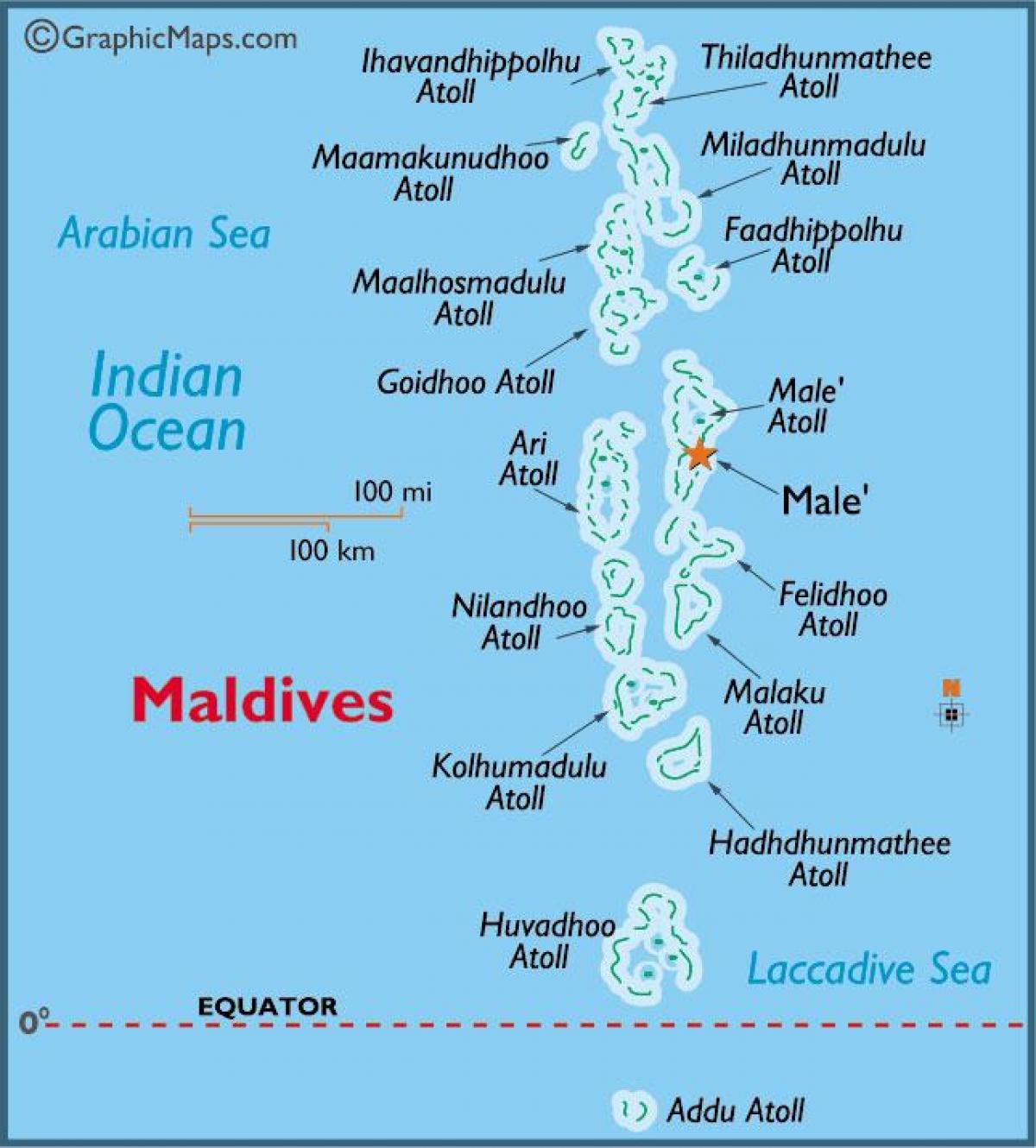baa atoll maldive mappa