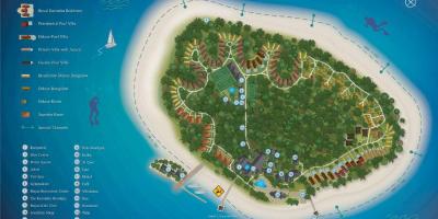 Kurumba maldives resort mappa